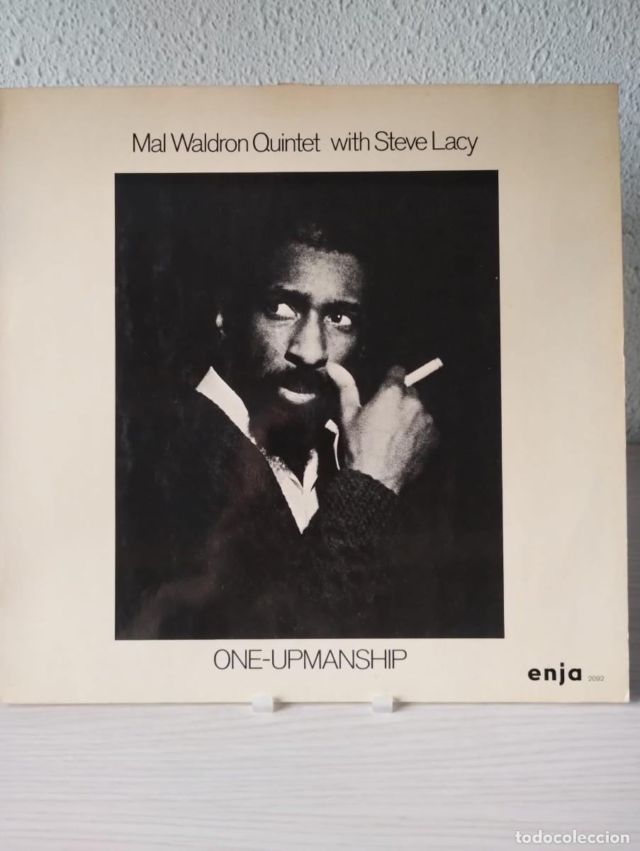 Discos de vinilo: MAL WALDRON QUINTET with STEVE LACY One-Upmanship (Enja Records 2092, Alemania 1977)