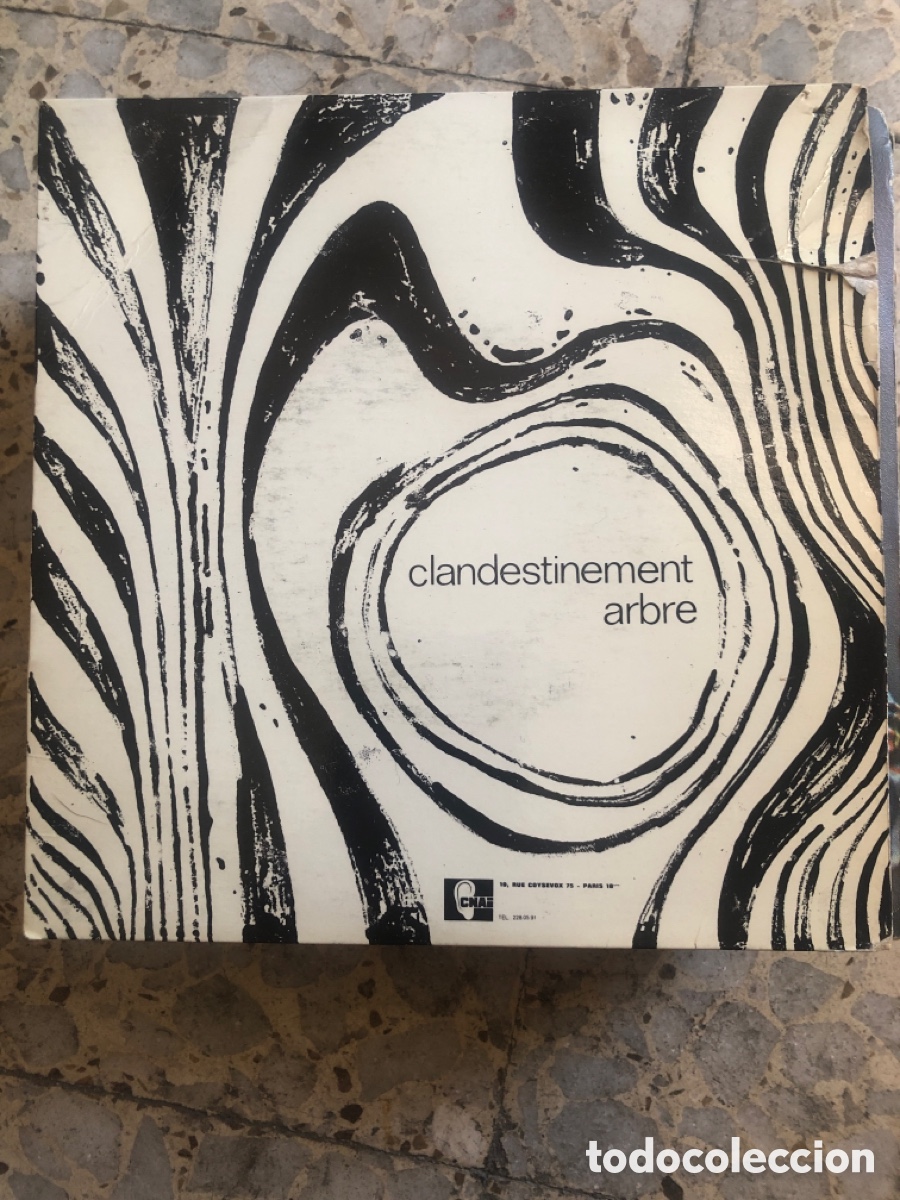 Discos de vinilo: EP FRANCISCO SEMPRUN HELENE HILY CLANDESTINEMENT ARBRE FRANCIA