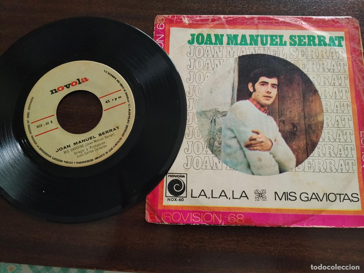 Discos de vinilo: JOAN MANUEL SERRAT -DISCO SINGLE - Foto 1