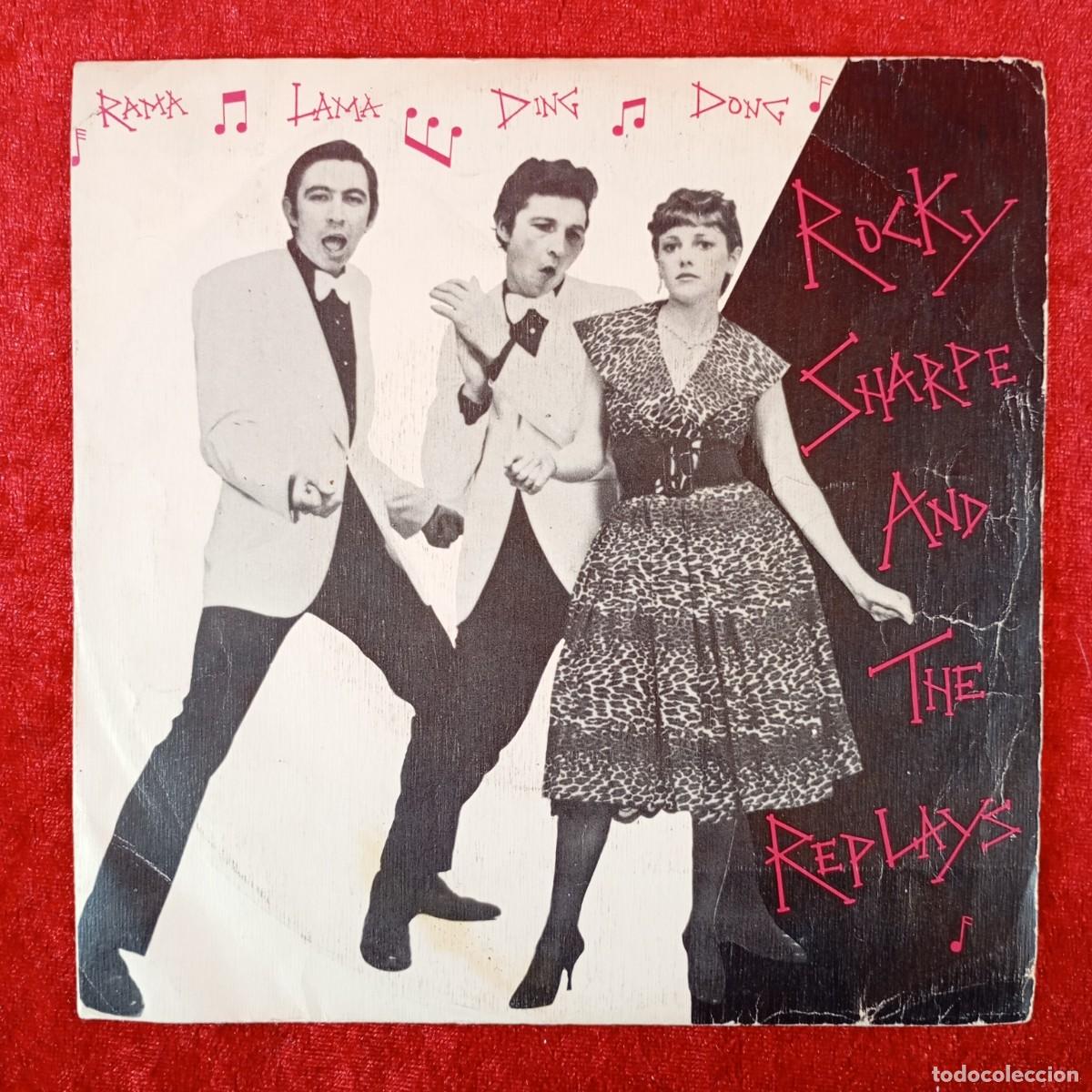Discos de vinilo: ROCKY SHARPE AND THE RELAYS - ESTEREO - 02.1385/8 - VINILO - SINGLE / 3357