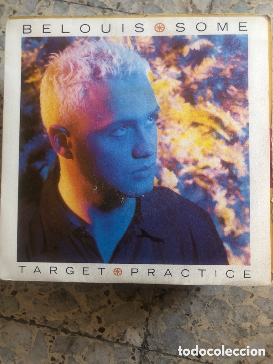 Discos de vinilo: SGL BELOUIS SOME TARGET PRACTICE 1985 PROMO