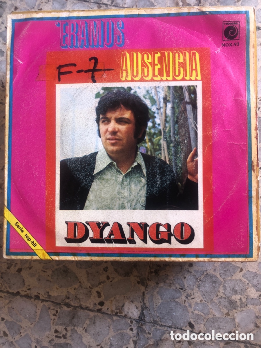 Discos de vinilo: SGL DYANGO ERAMOS AUSENCIA 1969 PROMO