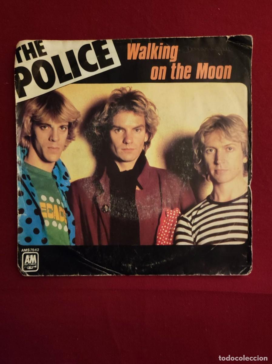 Discos de vinilo: Disco Vinilo Single (45 RPM) - The Police &rdquo;Walking on the Moon&rdquo; (1979)