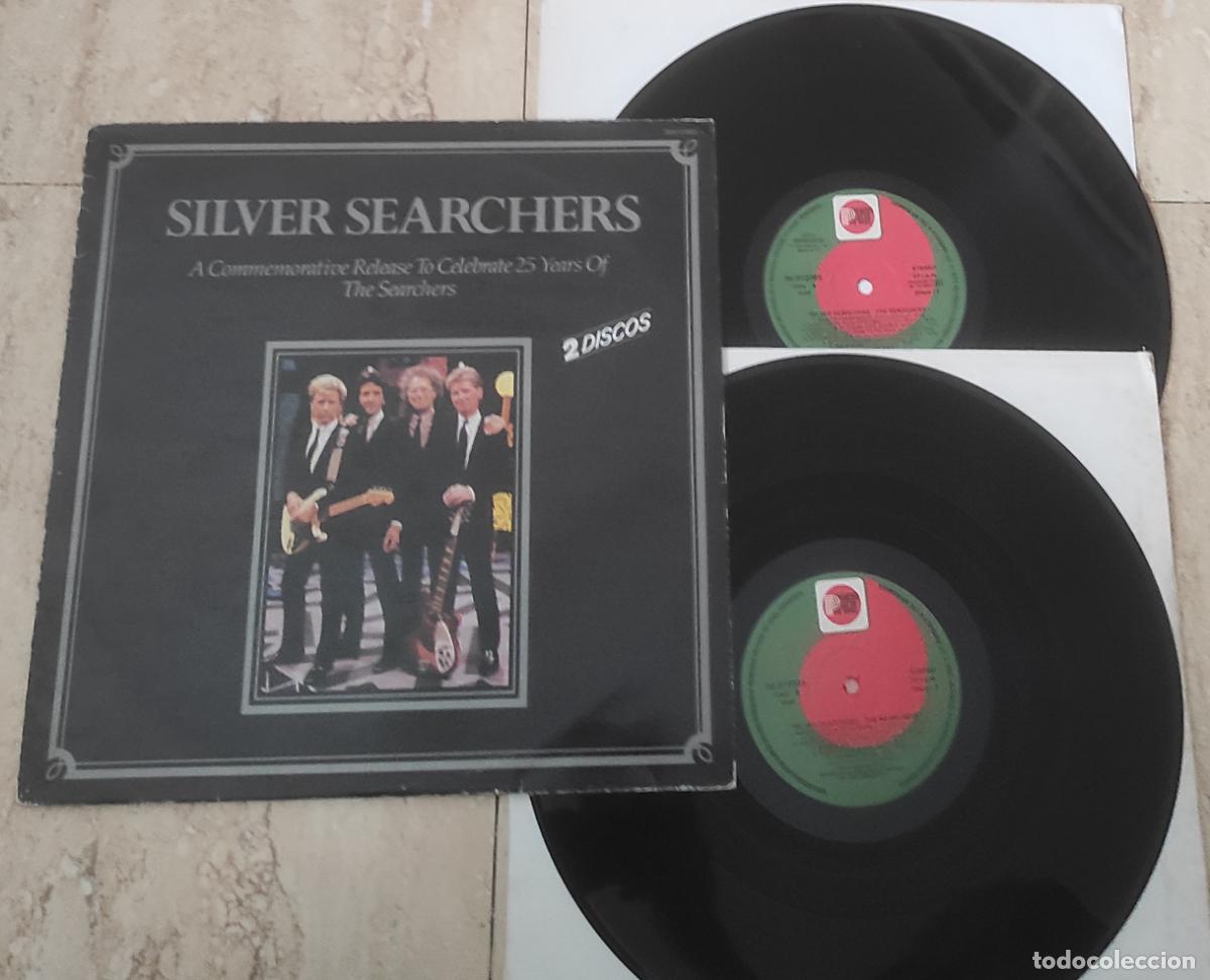 Discos de vinilo: THE SEARCHERS-SILVER SEARCHERS, A COMMEMORATIVE RELEASE TO CELEBRATE 25 YEARS OF THE SEARCHERS-2 LP-