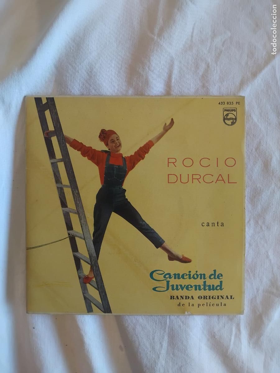 Discos de vinilo: ROCIO DURCAL. CANCION DE JUVENTUD. QUISIERA SER UN ANGEL + 3. PHILIPS 1962.