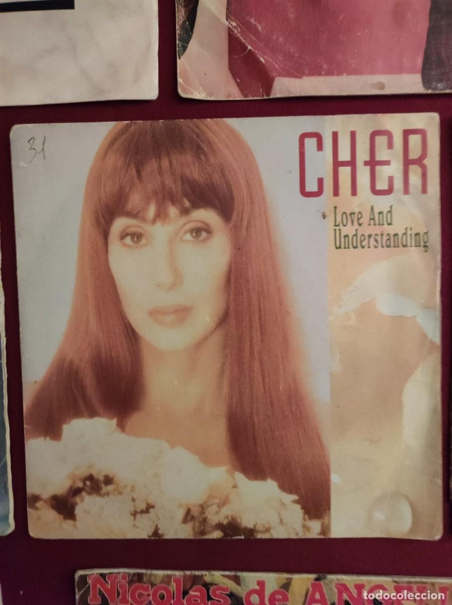 Discos de vinilo: Disco Vinilo Single (7&rdquo;) - CHER &rdquo;Love And Understanding&rdquo; (1991)