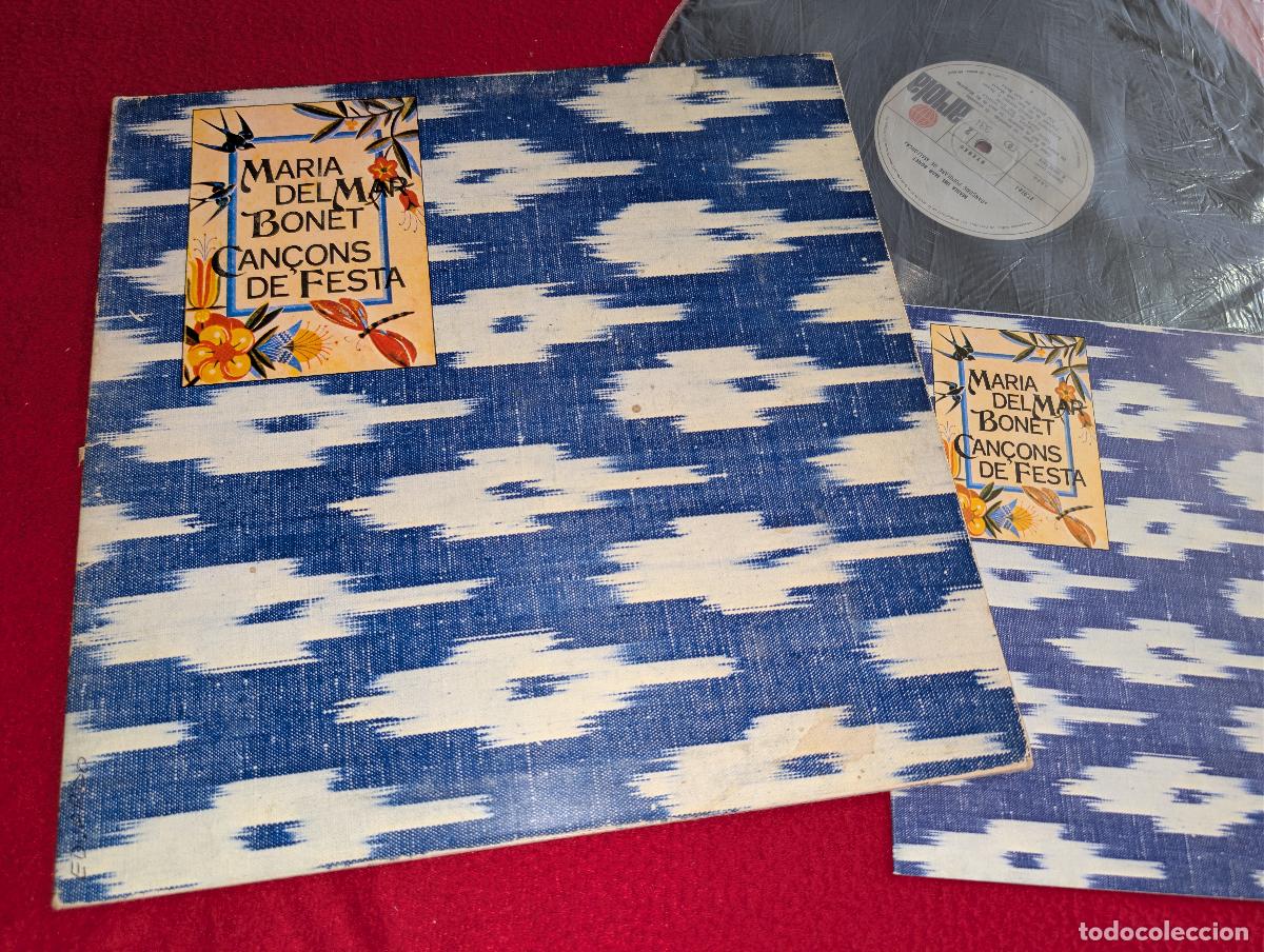 Discos de vinilo: MARIA DEL MAR BONET Can&ccedil;ons populars de Mallorca LP 1976 Ariola GATEFOLD CATALA