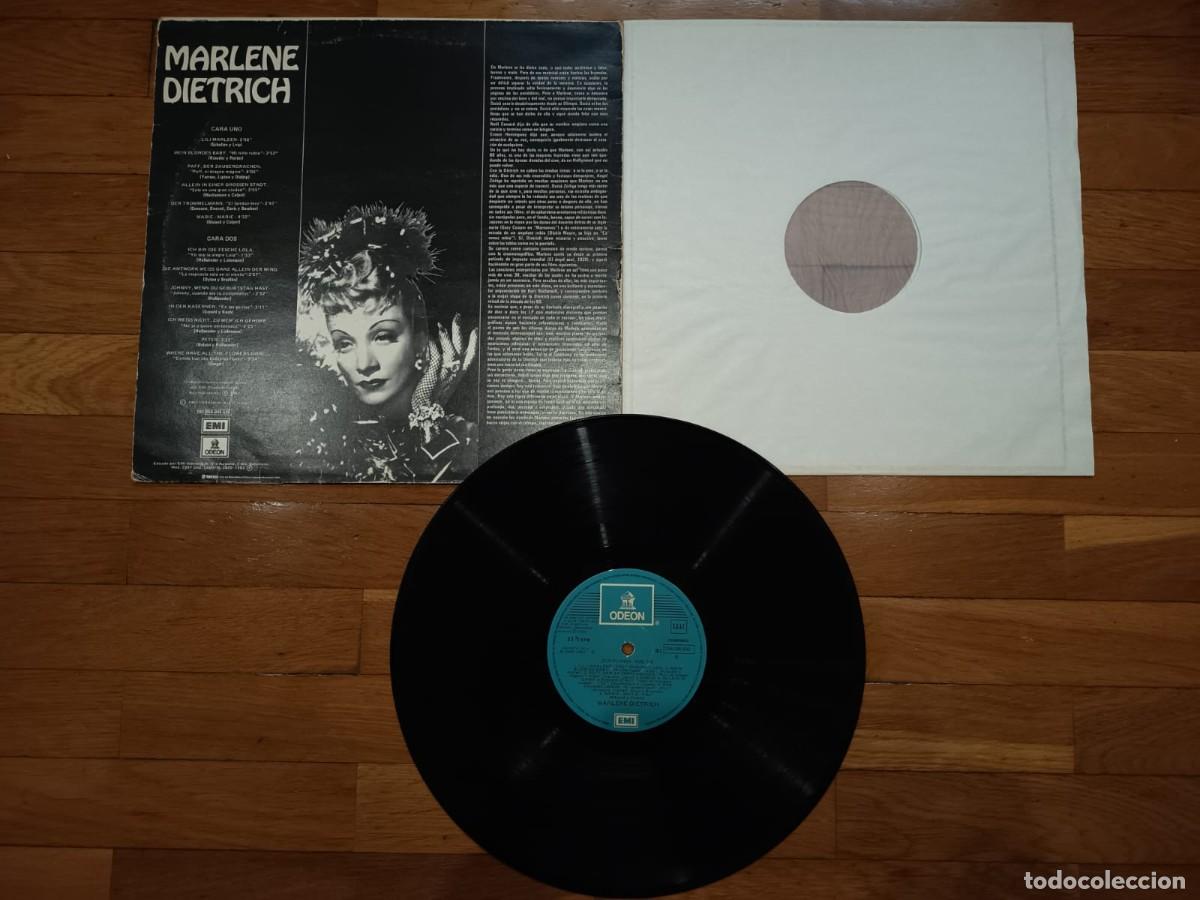 Discos de vinilo: LP - MARLENE DIETRICH - CON PLUMAS - ODEON 1982