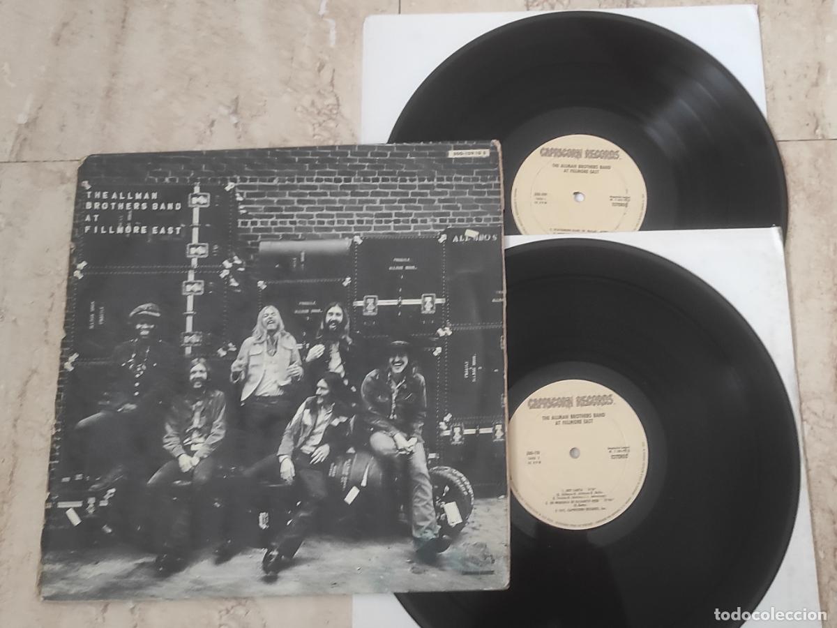 Discos de vinilo: THE ALLMAN BROTHERS BAND AT FILLMORE EAST. DOBLE LP. -EDICION ESPECIAL-ESPA&Ntilde;A-1975-