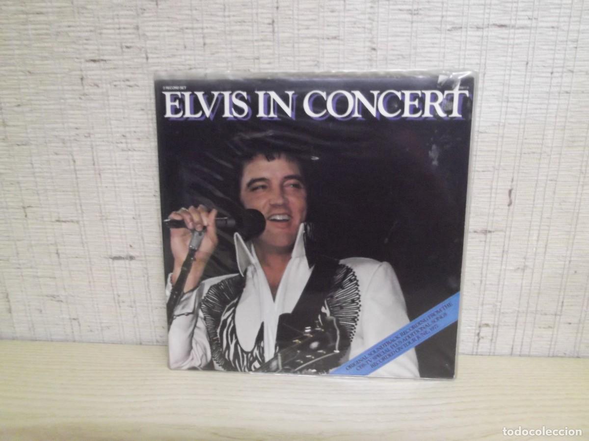 Vinyl records: Elvis in concert 2LP 1977 RCA Victor Espa&ntilde;a