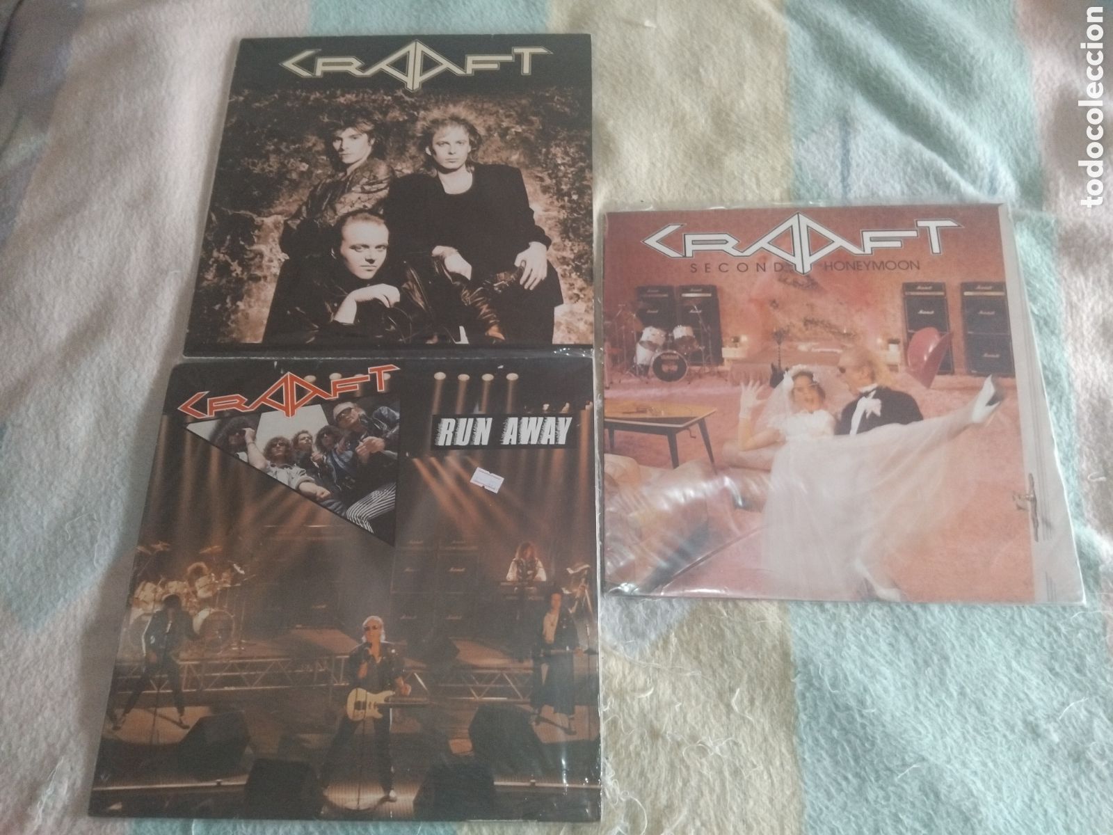 Discos de vinilo: CRAAFT 2 lps y 1 Max Rock - Foto 1
