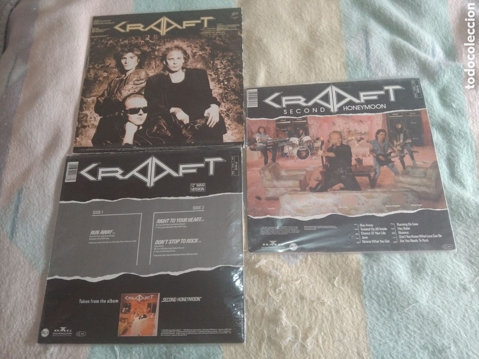 Discos de vinilo: CRAAFT 2 lps y 1 Max Rock - Foto 8