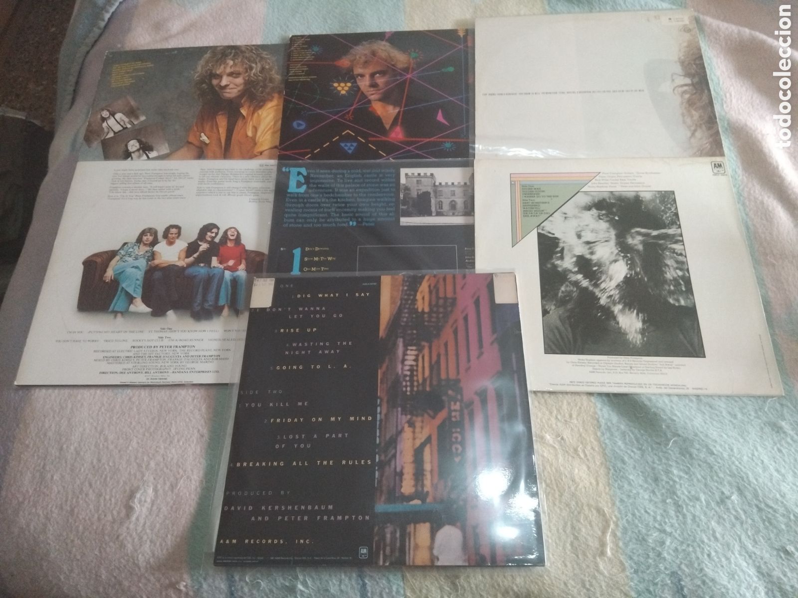 Discos de vinilo: Lote 7 vinilos Peter Frampton - Foto 2
