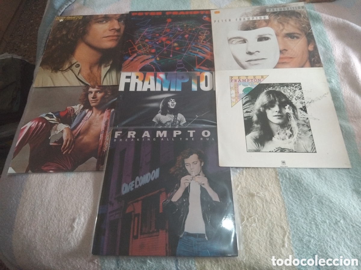 Discos de vinilo: Lote 7 vinilos Peter Frampton - Foto 1