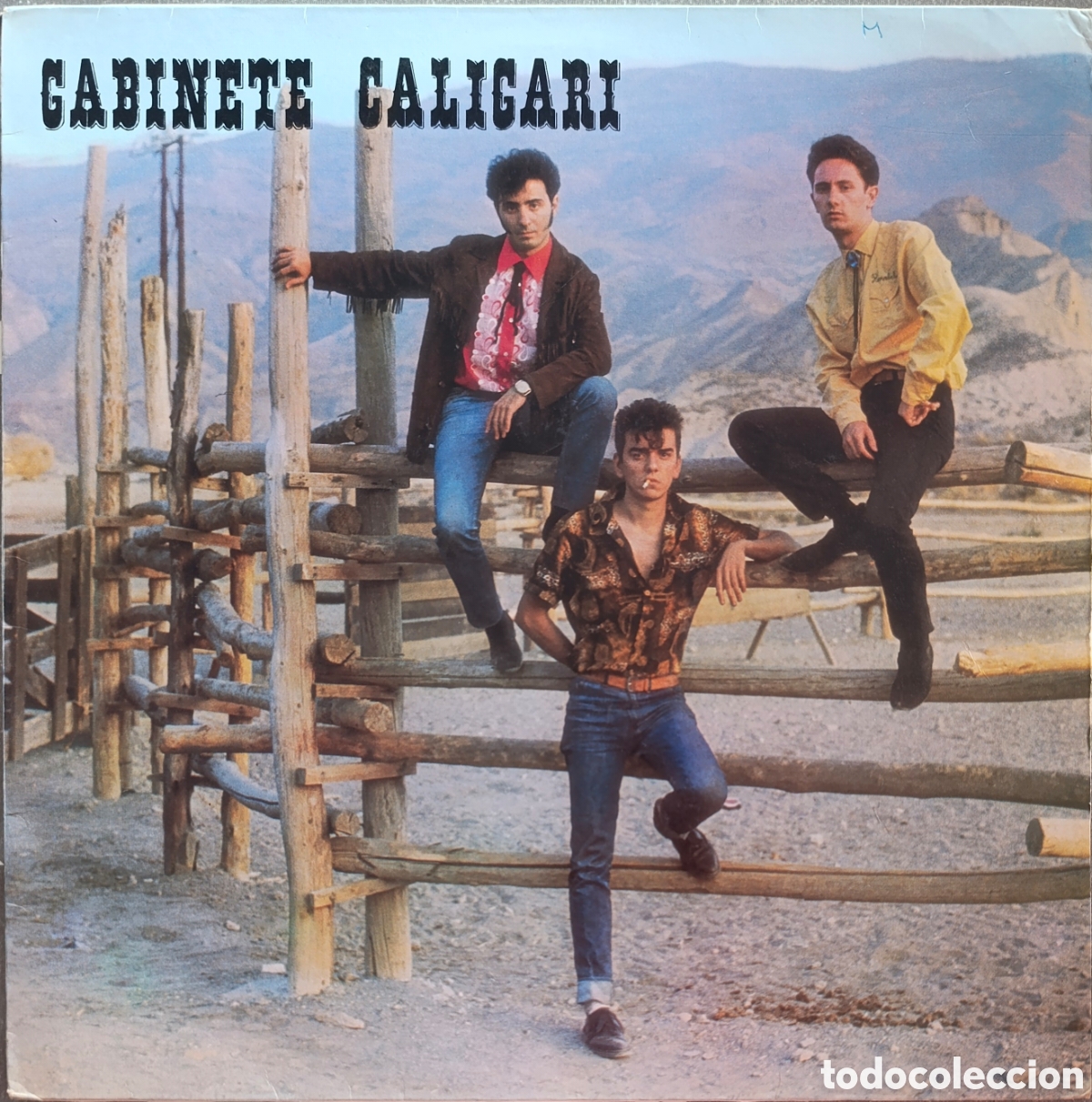 Discos de vinilo: GABINETE CALIGARI &ndash; QUE DIOS REPARTA SUERTE LP 1983 PRIMERA EDICION