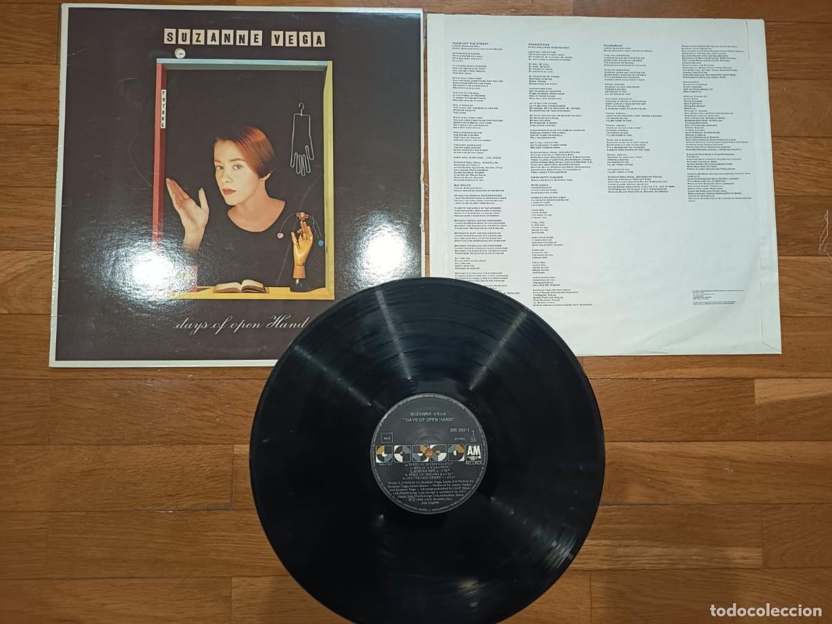 Discos de vinilo: LP - SYZANNE VEGA - DAYS OF OPEN HAND - AM - RECORDS 1990