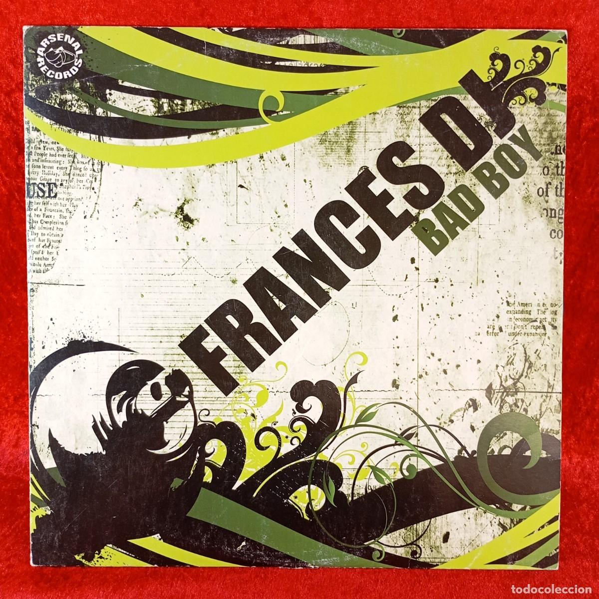 Discos de vinilo: FRANCES DJ - BAD BOY - ARSENAL RECORDS - DISCO DE VINILO / 3378