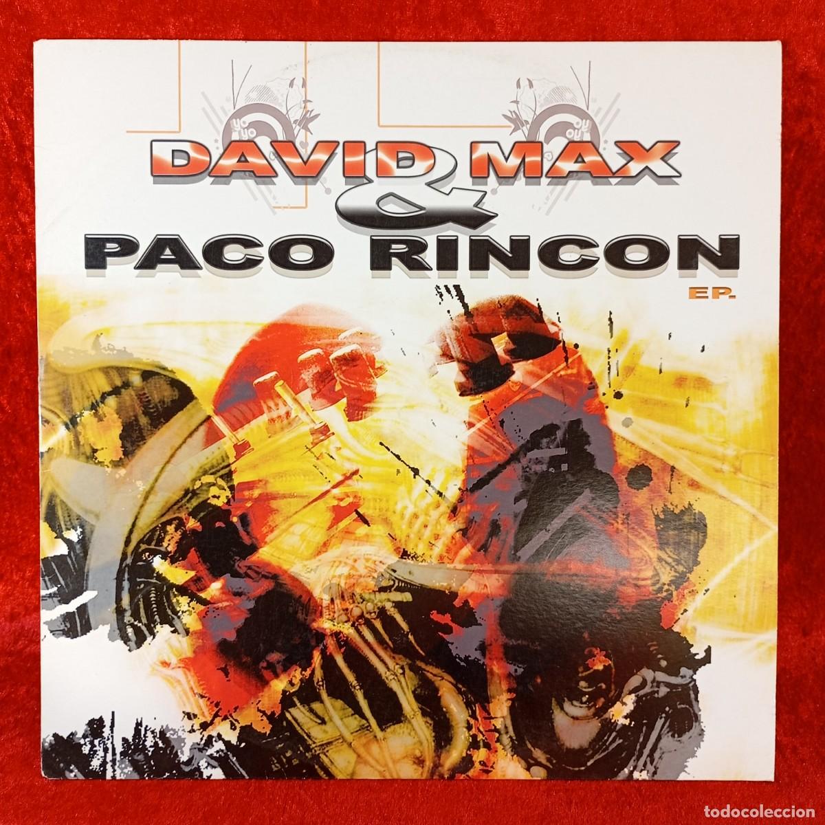Discos de vinilo: DAVID MAX & PACO RINCON - STS STUDIOS - DISCO DE VINILO / 3379 - Foto 1