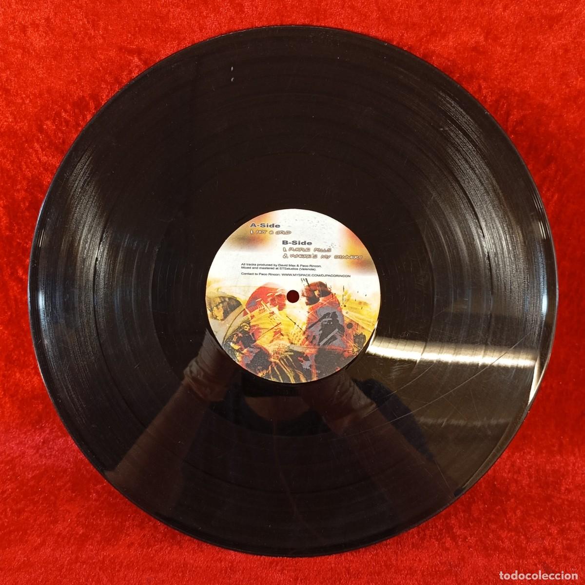 Discos de vinilo: DAVID MAX & PACO RINCON - STS STUDIOS - DISCO DE VINILO / 3379 - Foto 3