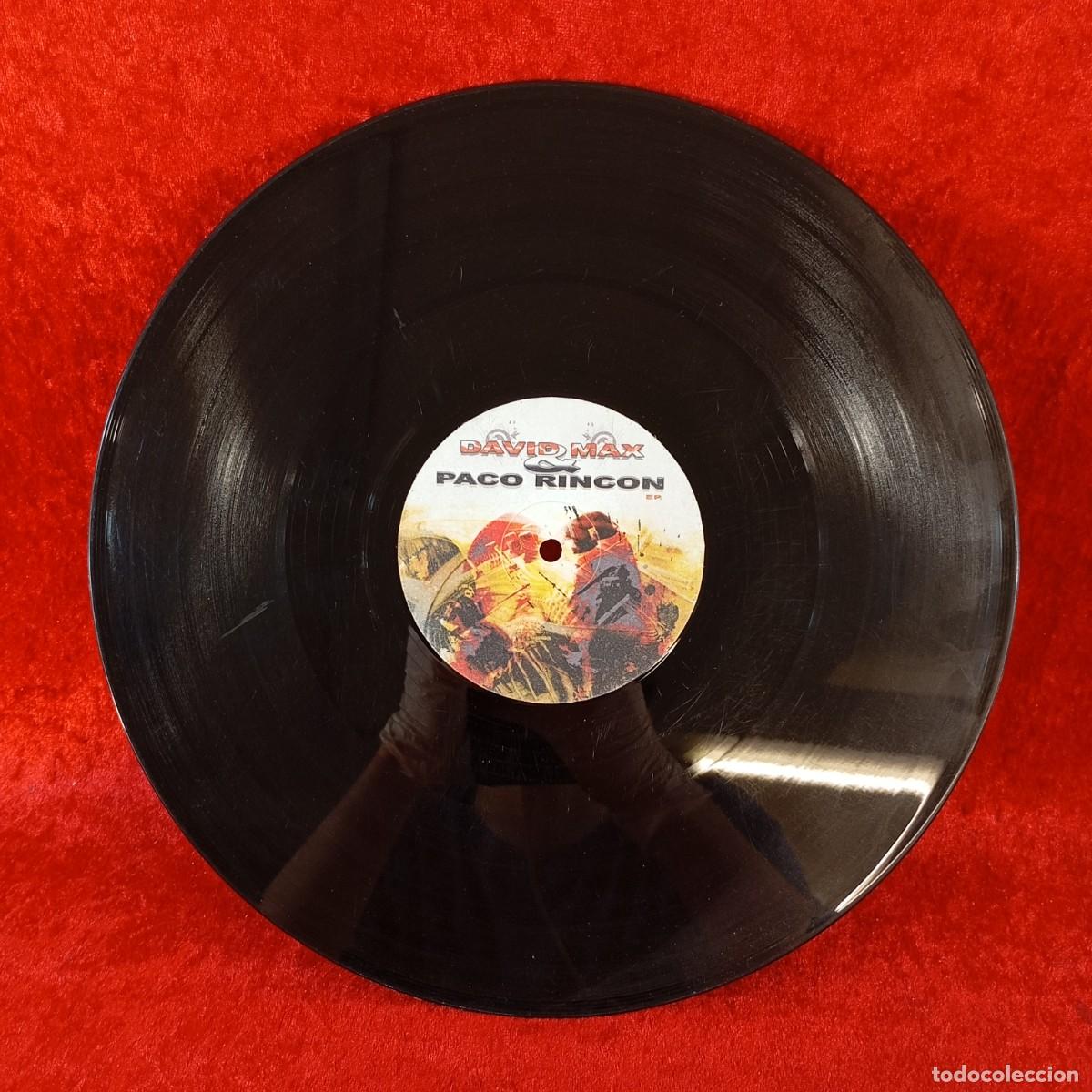 Discos de vinilo: DAVID MAX & PACO RINCON - STS STUDIOS - DISCO DE VINILO / 3379 - Foto 4