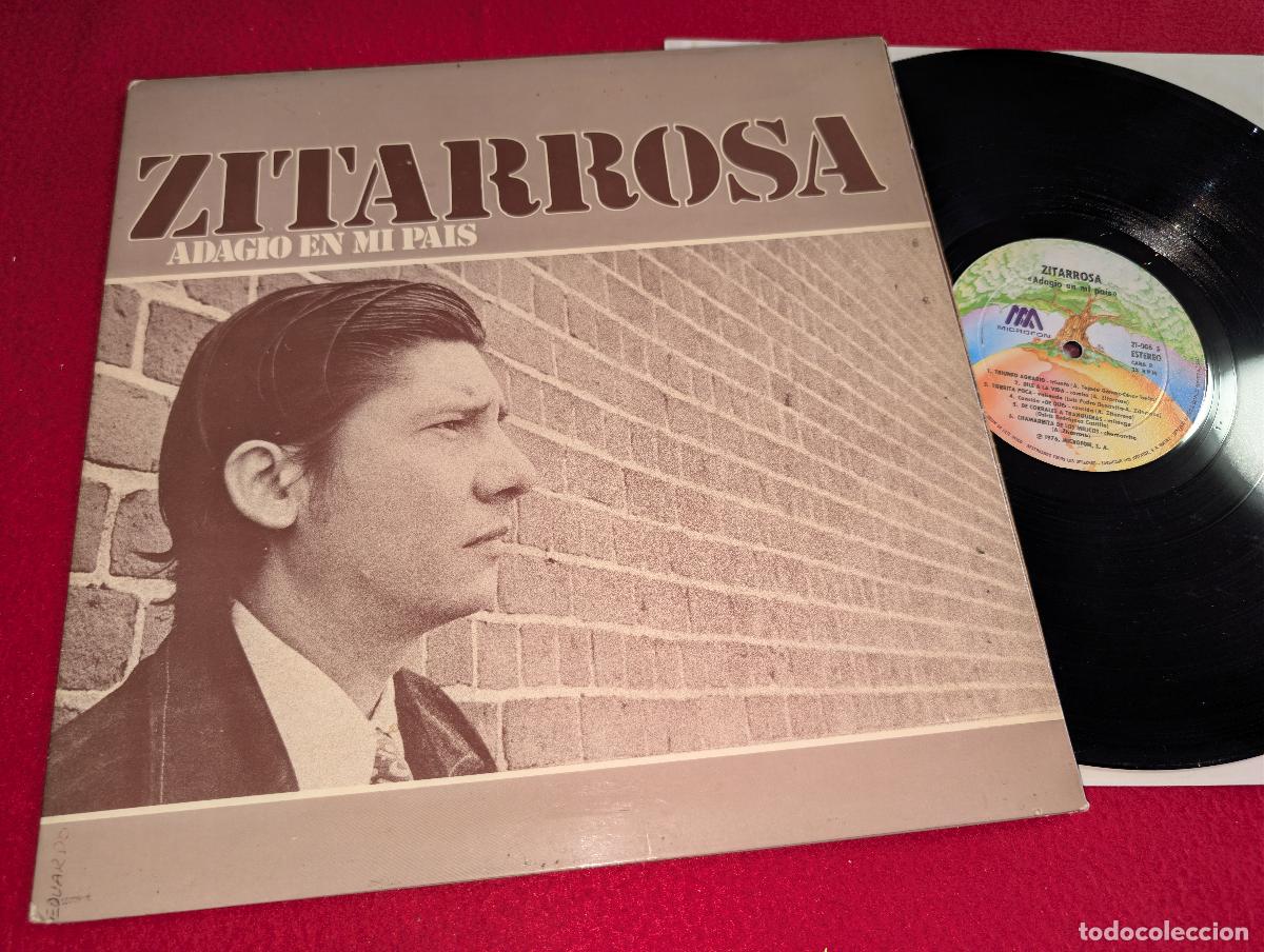 Discos de vinilo: ZITARROSA Adagio en mi pais LP 1976 Microfon ESPA&Ntilde;A SPAIN GATEFOLD