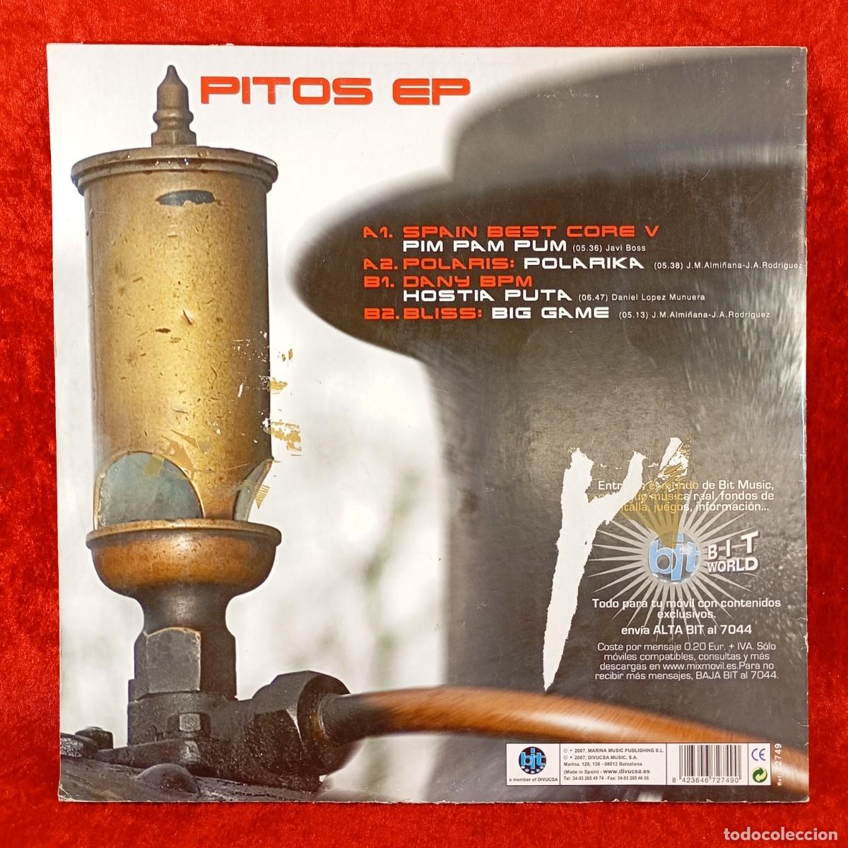 Discos de vinilo: PITOS EP - BIT WORLD - REF.72749 - DISCO DE VINILO / 3383 - Foto 2