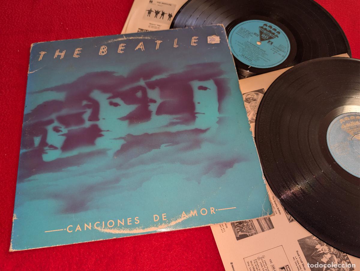 Discos de vinilo: THE BEATLES Canciones de amor 2LP 1982 EMI Odeon ESPA&Ntilde;A SPAIN GATEFOLD