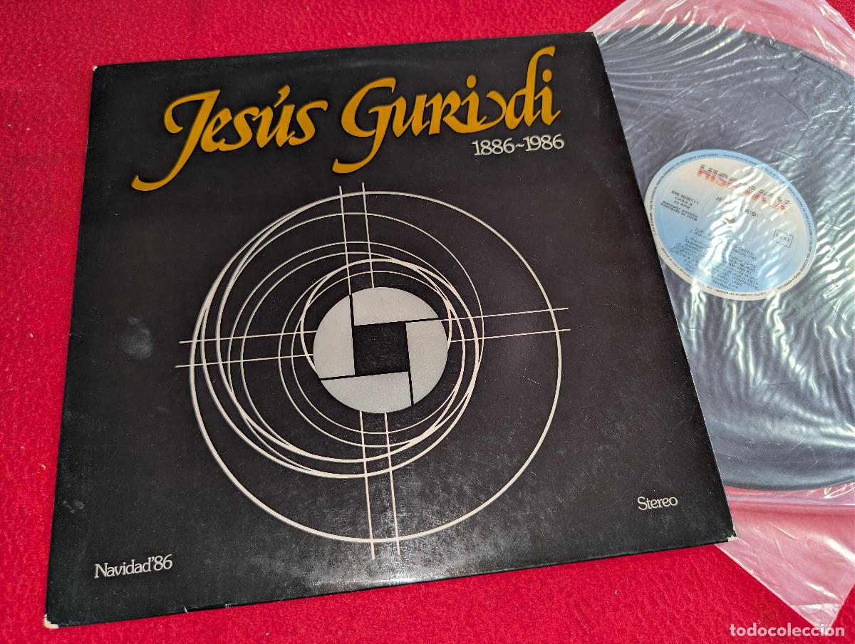 Discos de vinilo: ORQ. MADRID dir Arambarri JESUS GURIDI Diez melodias Vascas+Amaya LP 1986 Nacional Reaseguros REGALO
