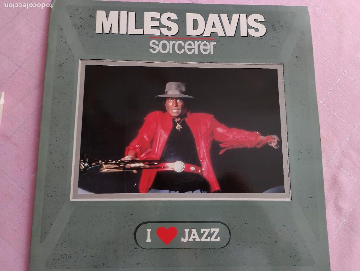 Discos de vinilo: Miles Davis &ndash; Sorcerer 1990 ed espa&ntilde;ola