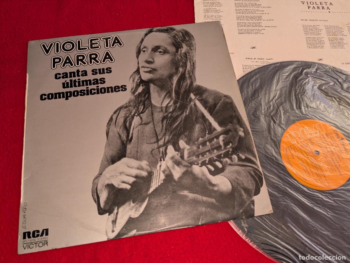 Discos de vinilo: VIOLETA PARRA Violeta Parra y sus ultimas composiciones LP 1975 RCA ESPA&Ntilde;A SPAIN