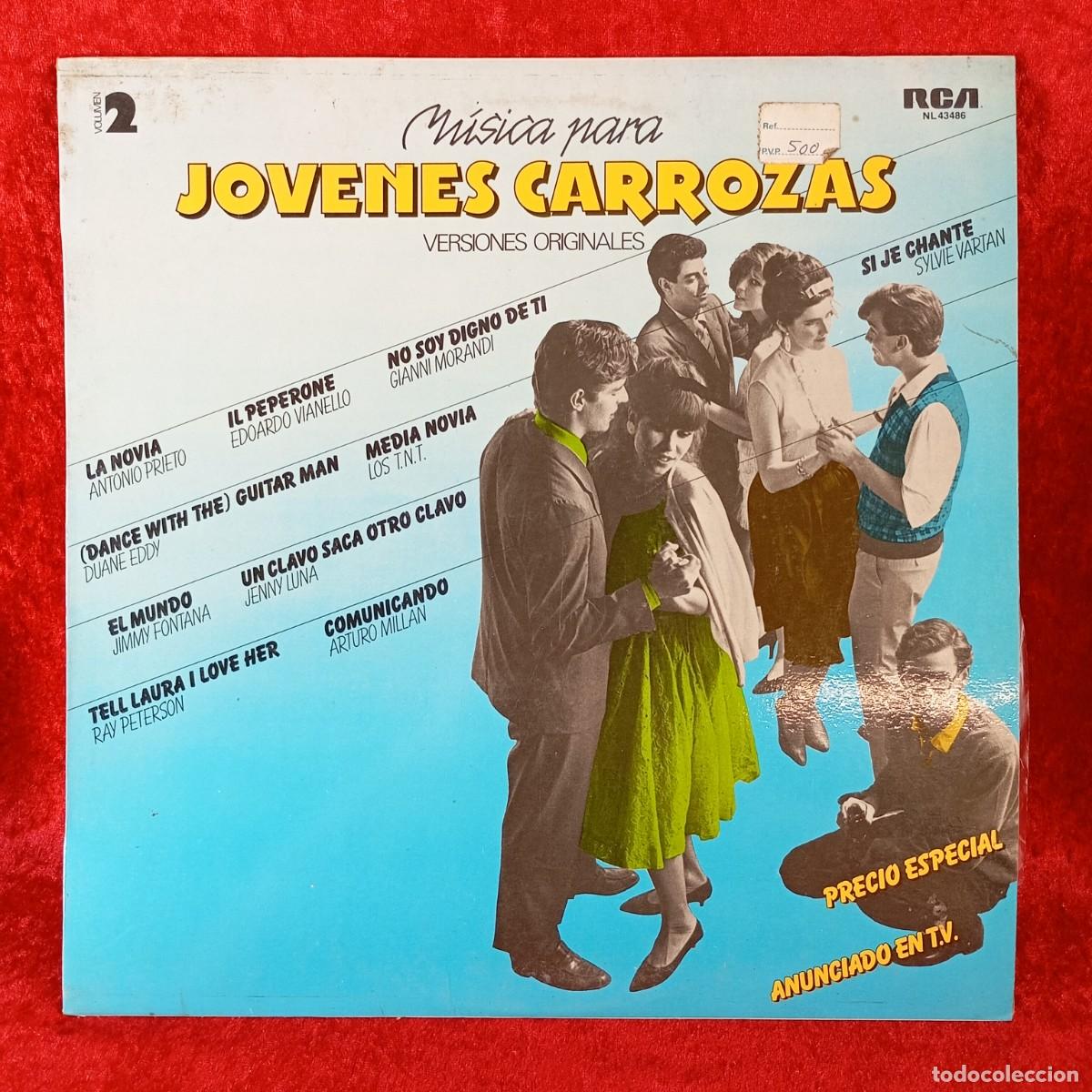 Discos de vinilo: JOVENES CARROZAS - VOLUMEN II - RCA NL 43486 - DISCO DE VINILO / 3389