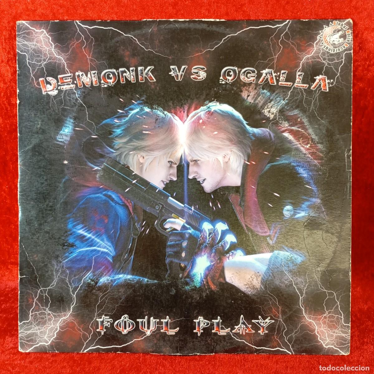 Discos de vinilo: DEMONK VS AGALLA - FOUL PLAY - GLOBAL NOIZE RECORDINGS - DISCO DE VINILO / 3395