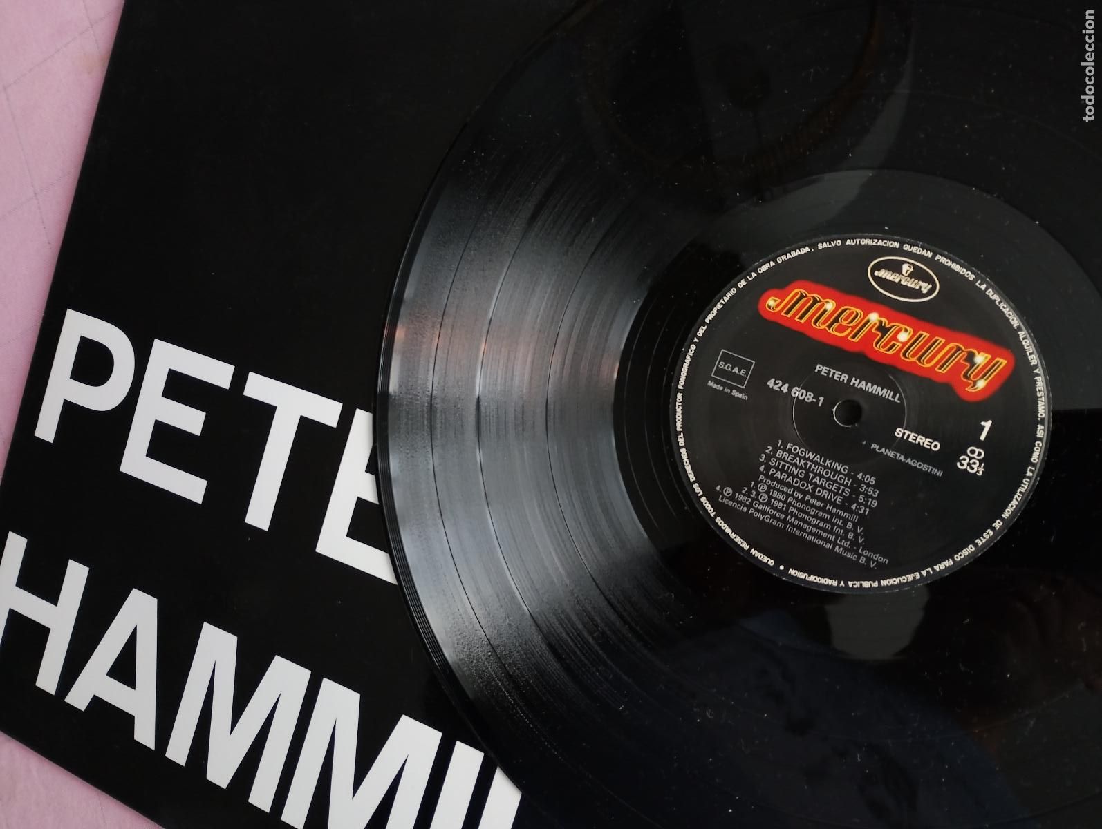 Discos de vinilo: Peter Hammill &ndash; Peter Hammill, ed espa&ntilde;ola 1990 - Foto 3