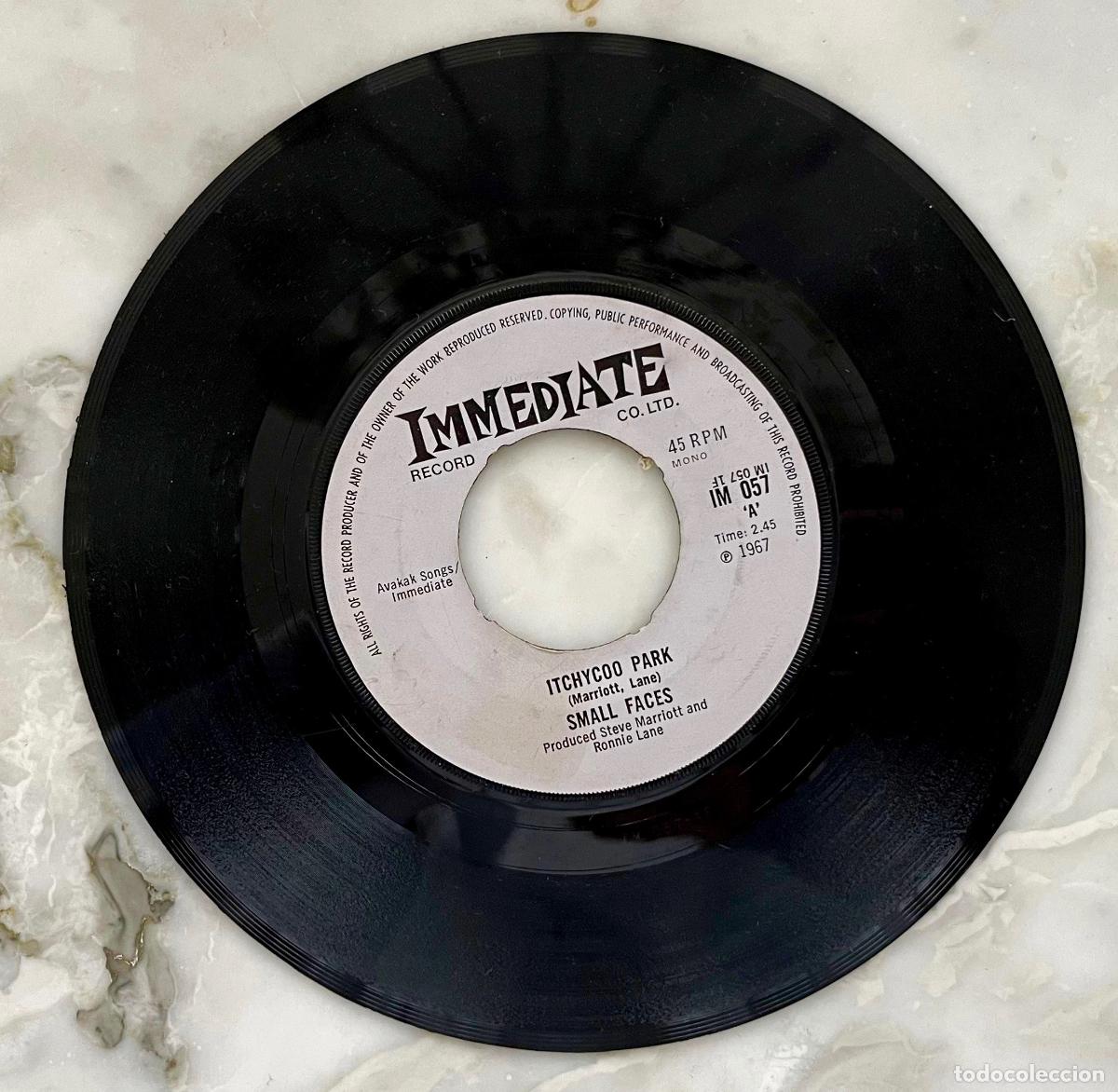 Discos de vinilo: SMALL FACES. ITCHYCOO PARK / I&acute;M ONLY DREAMING. SINGLE ORIGINAL UK. 1967