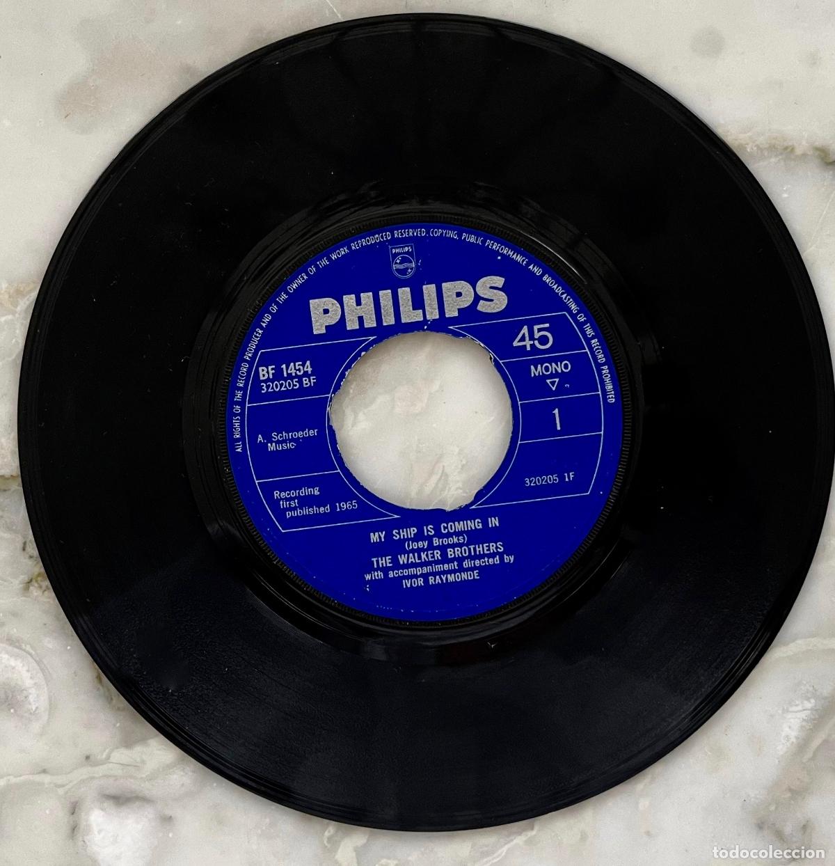 Discos de vinilo: THE WALKER BROTHERS. MY SHIP IS COMING IN / YOU ALL AROUND ME. SINGLE ORIGINAL UK 1965