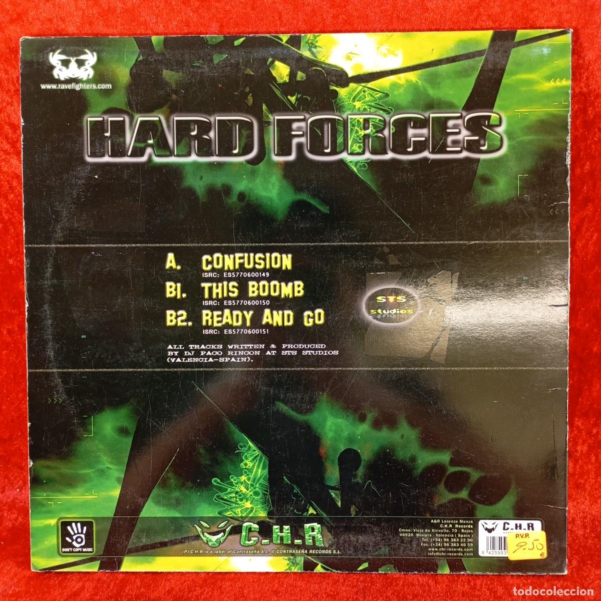 Discos de vinilo: HARD FORCES - CONFUSION - C.H.R - DISCO DE VINILO / 3408 - Foto 2