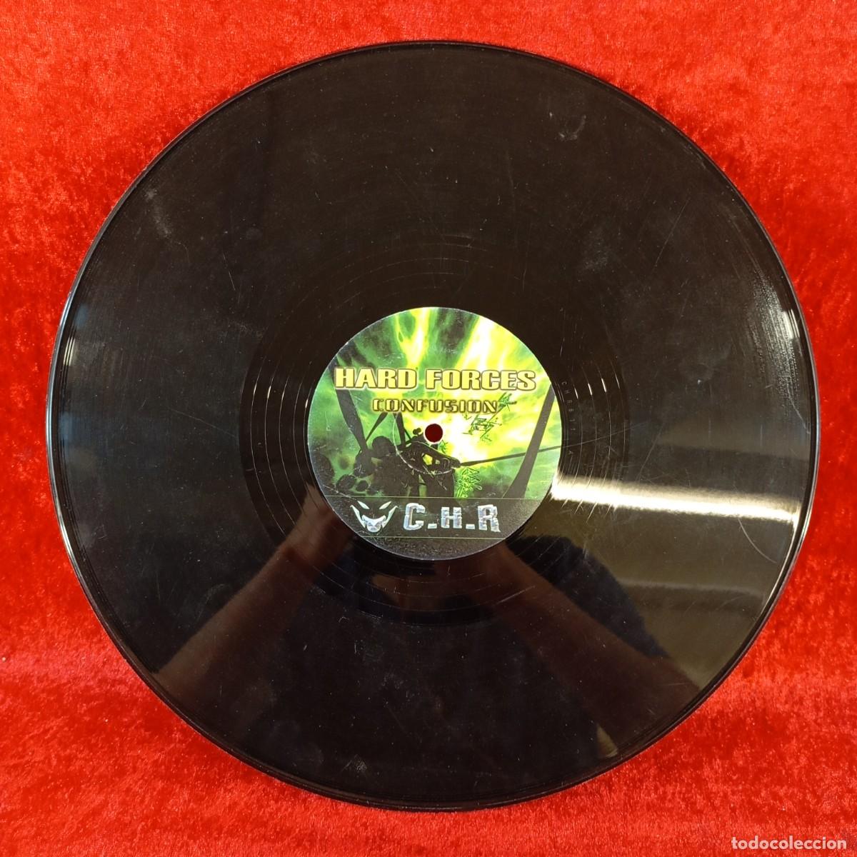 Discos de vinilo: HARD FORCES - CONFUSION - C.H.R - DISCO DE VINILO / 3408 - Foto 3