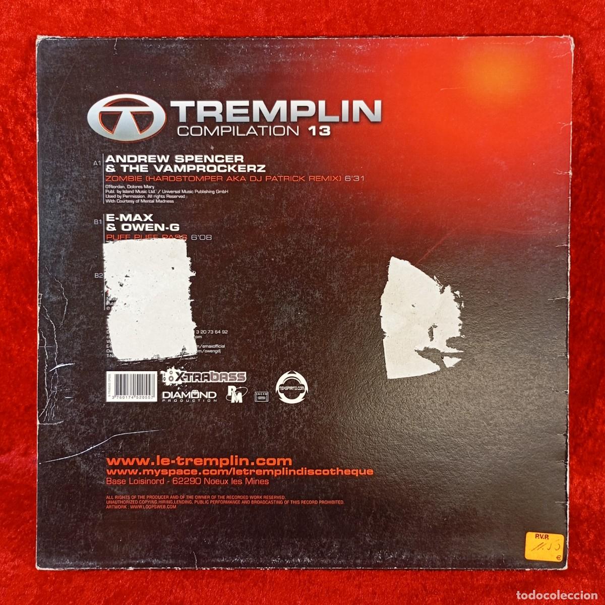 Discos de vinilo: TREMPLIN COMPILATION 13 - SAMPLER - DIAMOND PRODUCTION - DISCO DE VINILO / 3412 - Foto 2