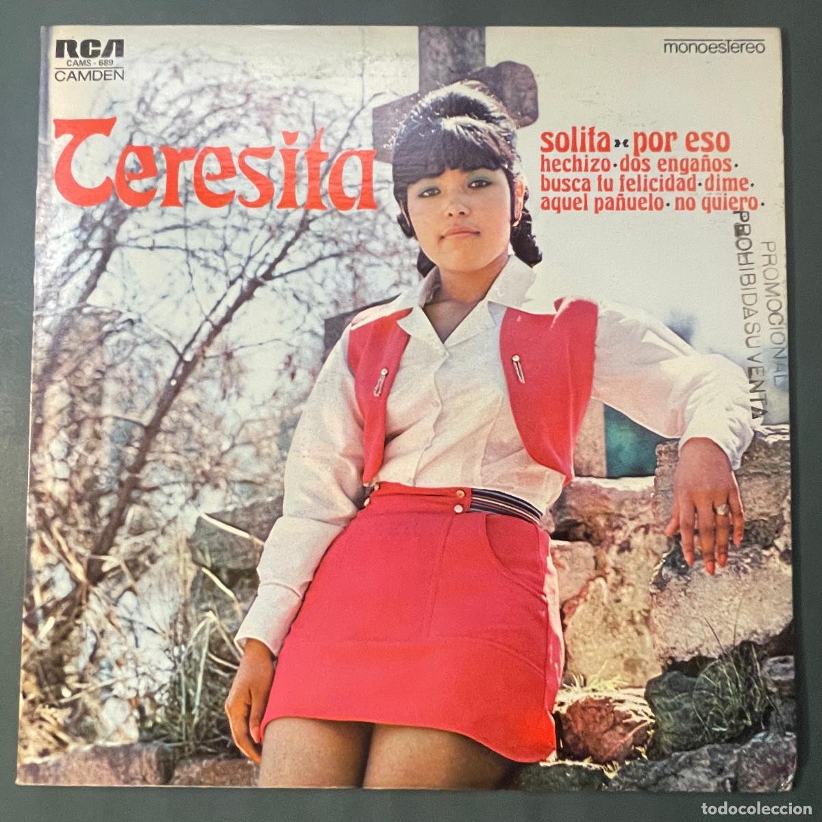 Vinyl records: TERESITA / SOLITA-POR ESO / LP RCA 1974 / MEXICO