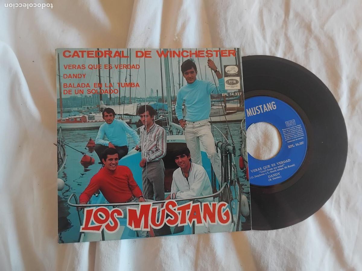 Discos de vinilo: LOS MUSTANG - CATEDRAL DE WINCHESTER + 3. EP EMI 1967