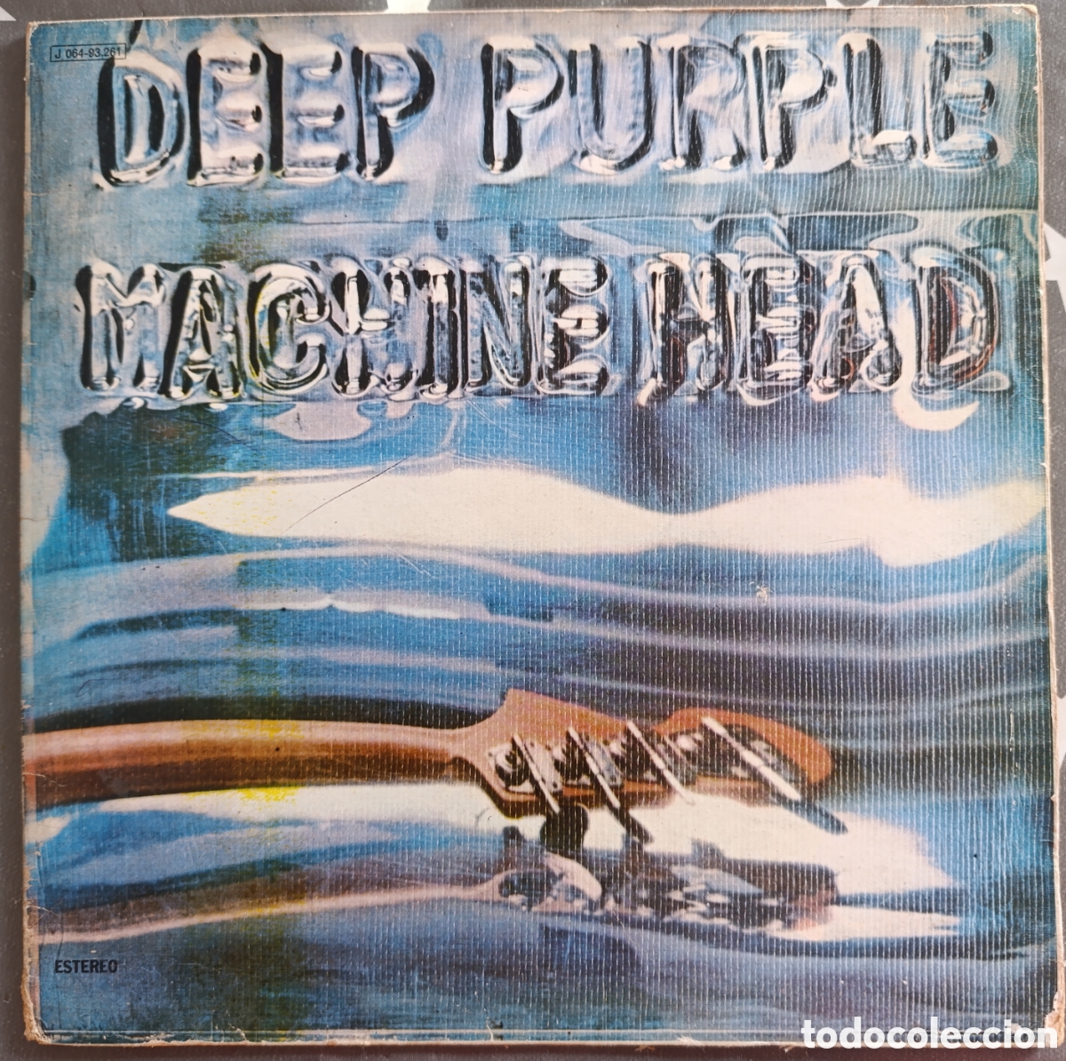 Discos de vinilo: DEEP PURPLE &ndash; MACHINE HEAD LP 1972 1&ordf; EDICION ESPA&Ntilde;OLA PORTADA INVERTIDA GATEFOLD SLEEVE