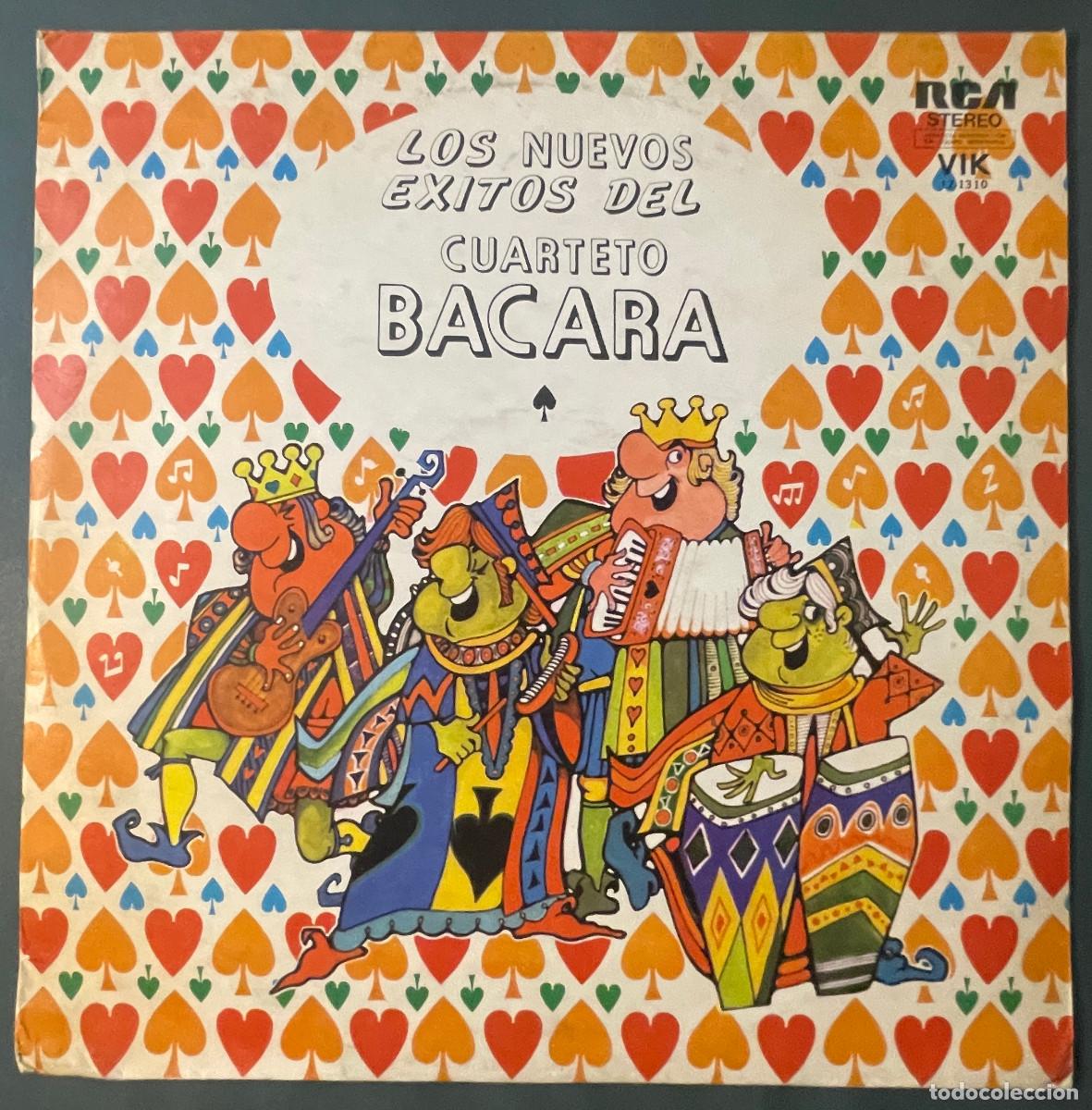 Discos de vinilo: CUARTETO BACARA / LOS NUEVOS EXITOS DEL / LP RCA 1973 / ARGENTINA