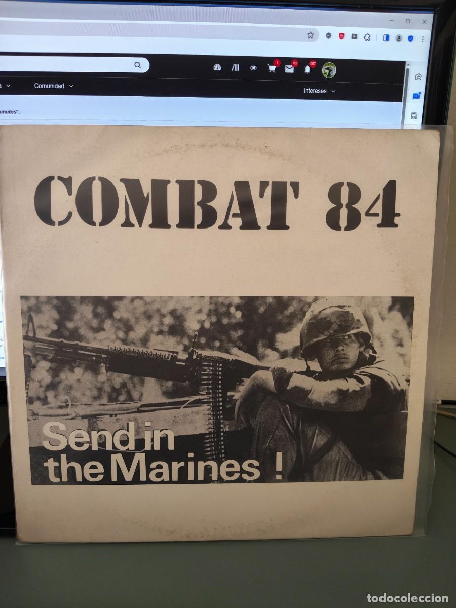 Discos de vinilo: COMBAT 84. SEND IN THE MARINES - Foto 1