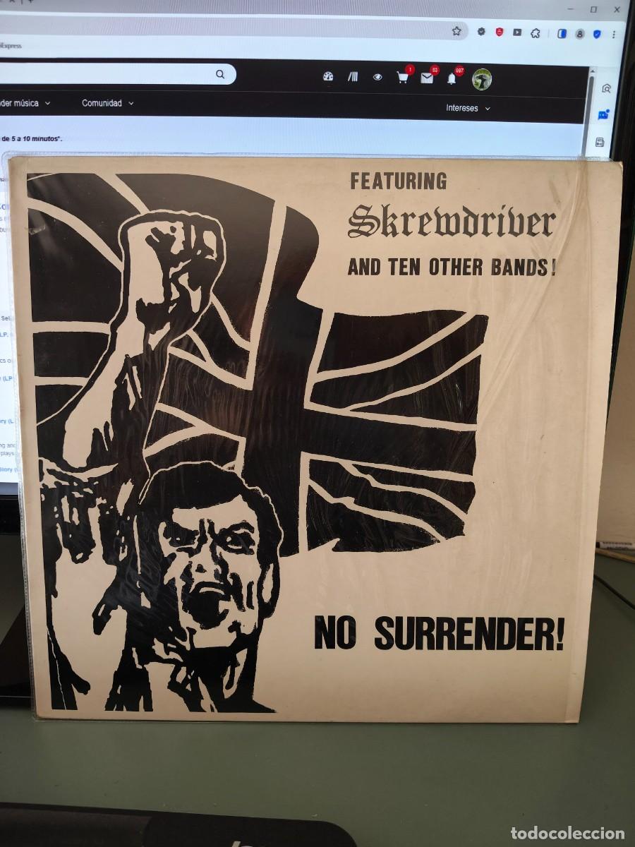 Discos de vinilo: NO SURRENDER. SKREWDRIVER - Foto 1