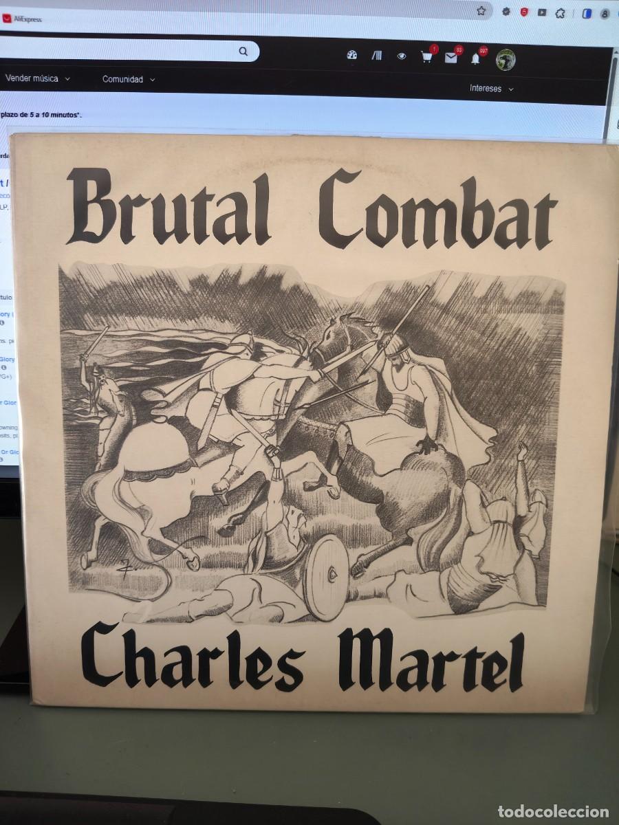 Discos de vinilo: BRUTAL COMBAT. CHARLES MARTEL - Foto 1