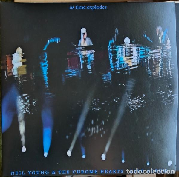 Discos de vinilo: NEIL YOUNG & THE CHROME HEARTS - AS TIME EXPLODES &middot; 2LP &middot; CLEAR VINYL &middot; RSD 2026 &middot; new & sealed