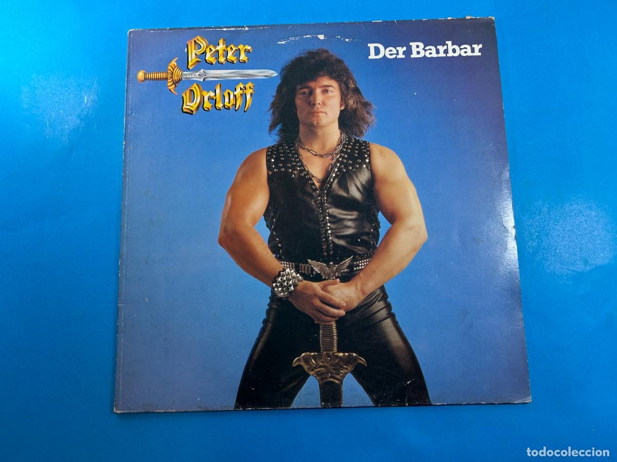 Discos de vinilo: PETER ORLOFF - DER BARBAR - LP AUSTRIA 1982 - Foto 1