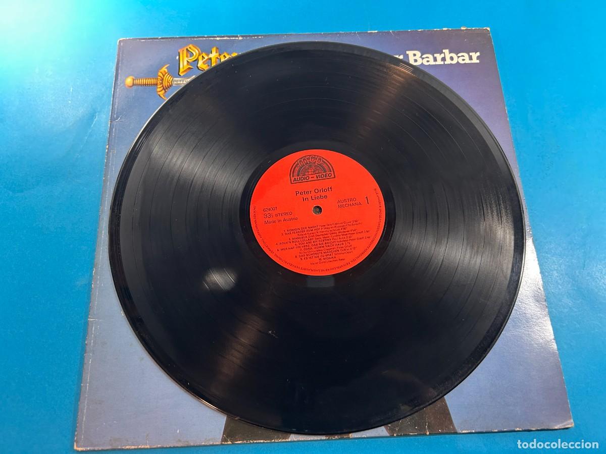 Discos de vinilo: PETER ORLOFF - DER BARBAR - LP AUSTRIA 1982 - Foto 3