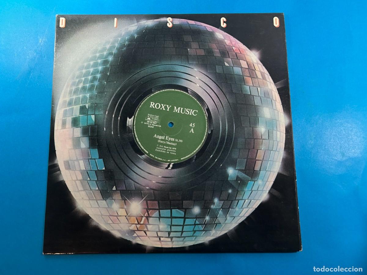 Discos de vinilo: ROXY MUSIC - ANGEL EYES - MY LITTLE GIRL - MAXI SPAIN 1979