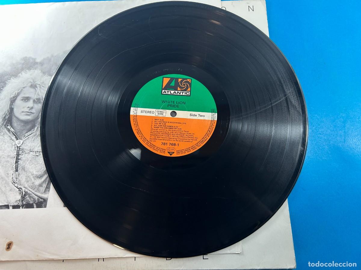 Discos de vinilo: WHITE LION - PRIDE - LP ATLANTIC USA 1987 - Foto 3